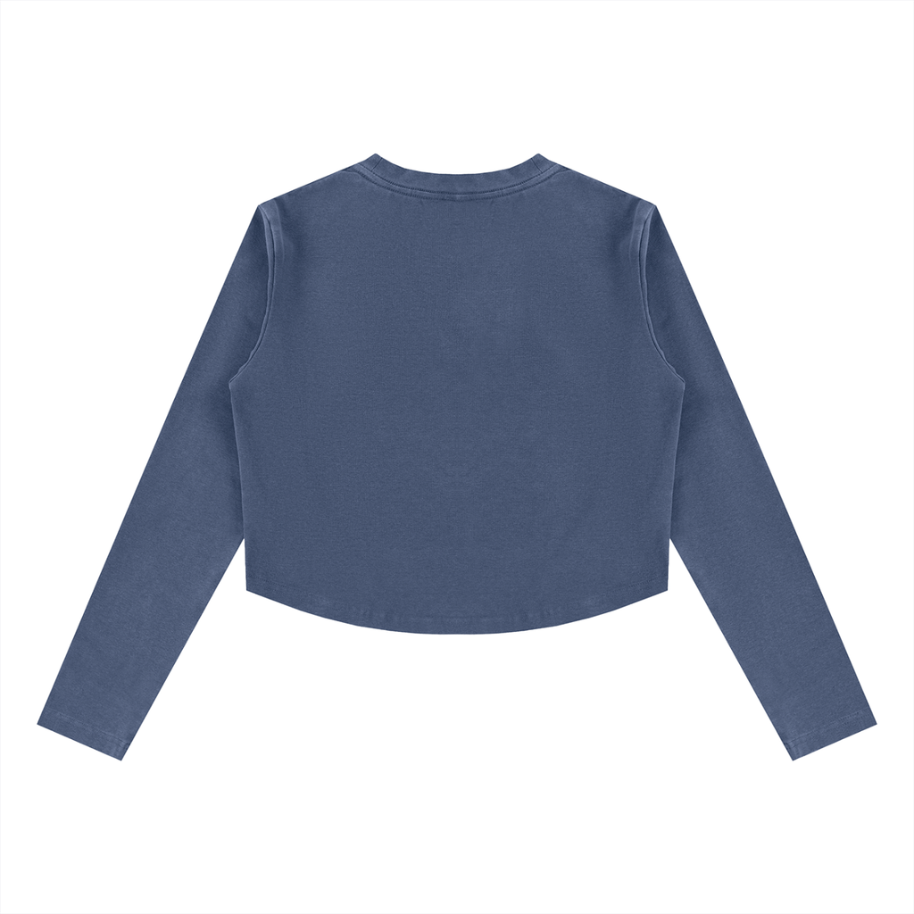 WOMEN'S CHINOGANG WASHED SLIM LONG SLEEVE