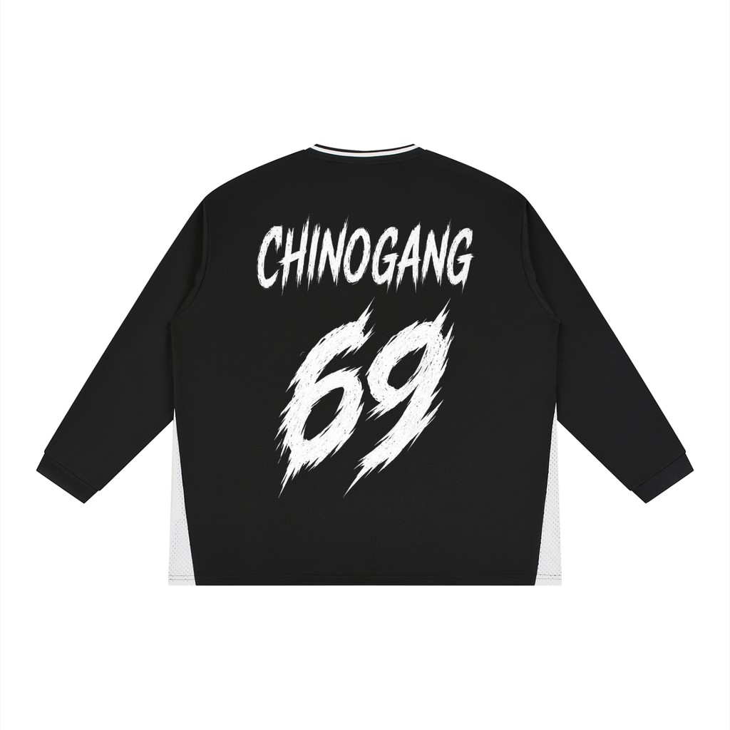 CHINOGANG "BALANCE IN LIFE" V NECK JERSEY