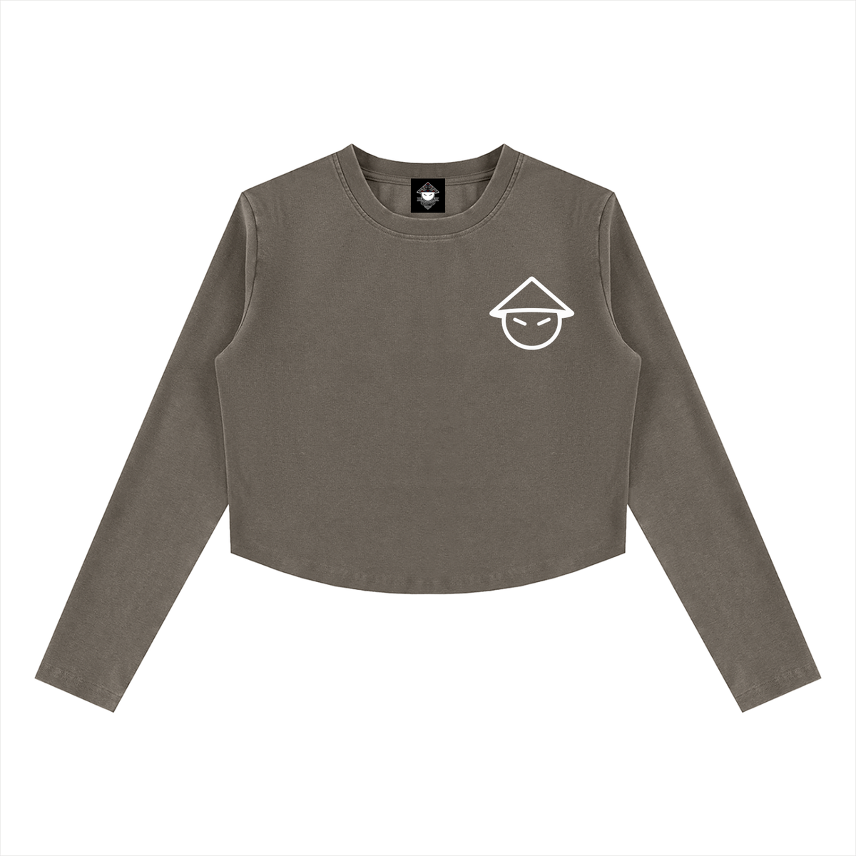 WOMEN'S CHINOGANG WASHED SLIM LONG SLEEVE