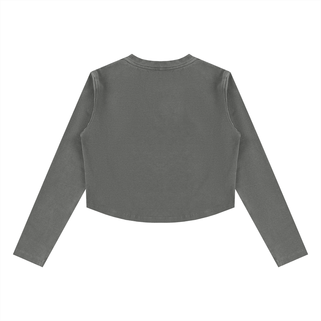 WOMEN'S CHINOGANG WASHED SLIM LONG SLEEVE