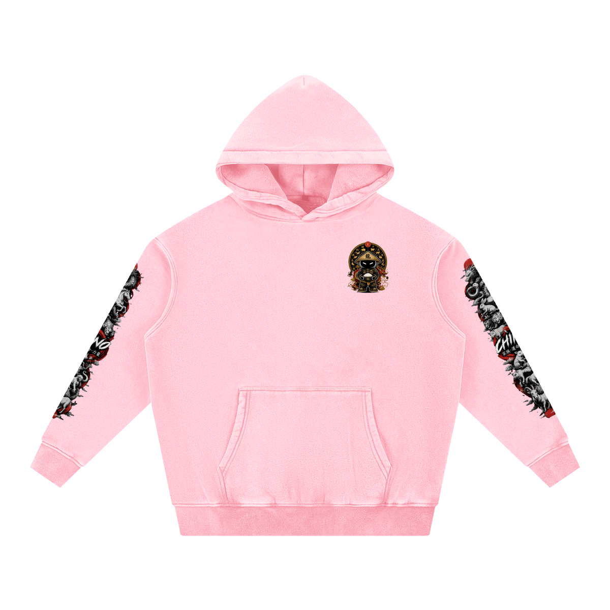 CHINO'S CHINESE ZODIAC WASHED HOODIE