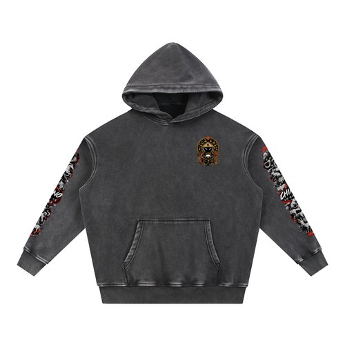 CHINO'S CHINESE ZODIAC WASHED HOODIE