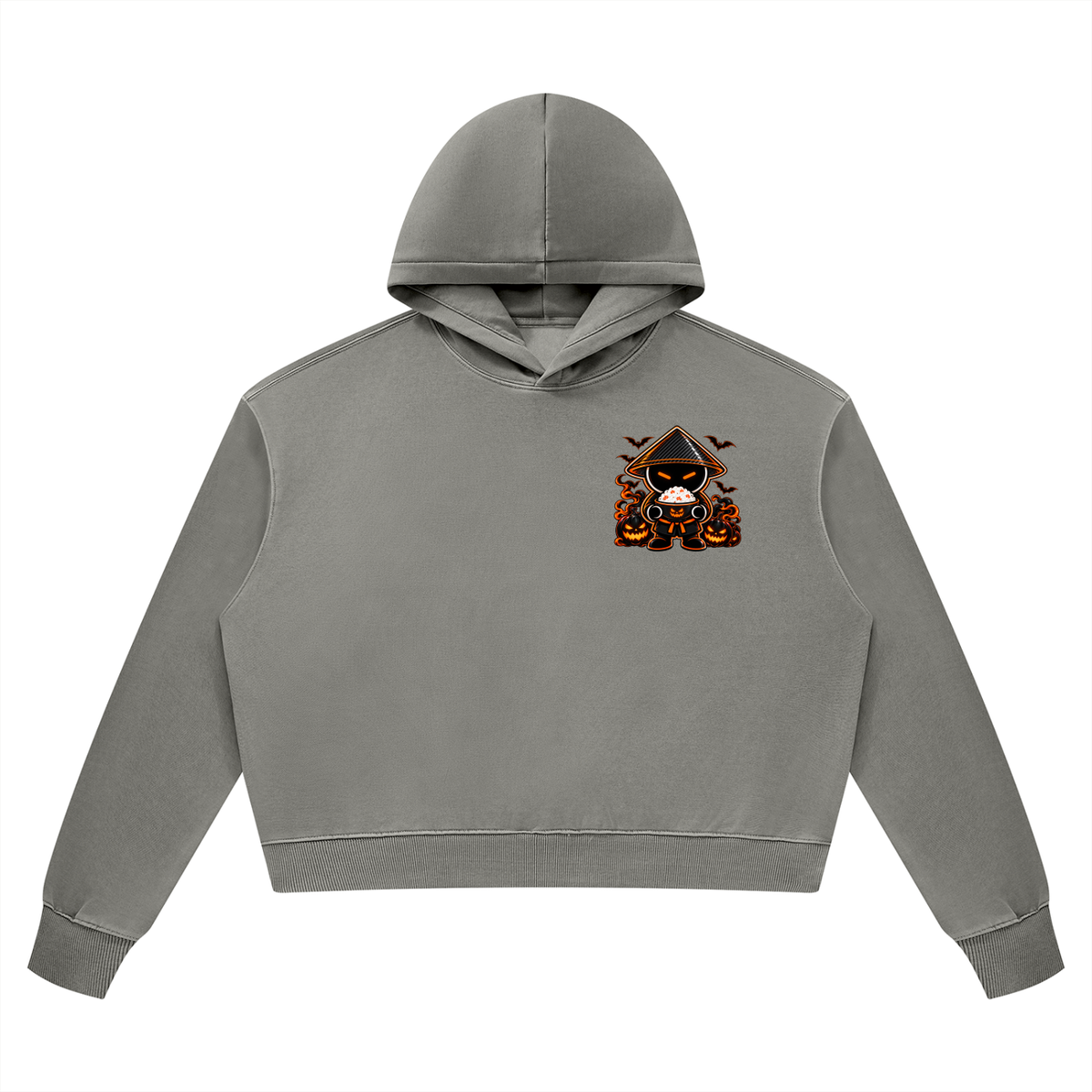 CHINOGANG WOMENS WASHED HOODIE - HALLOWEEN EDITION
