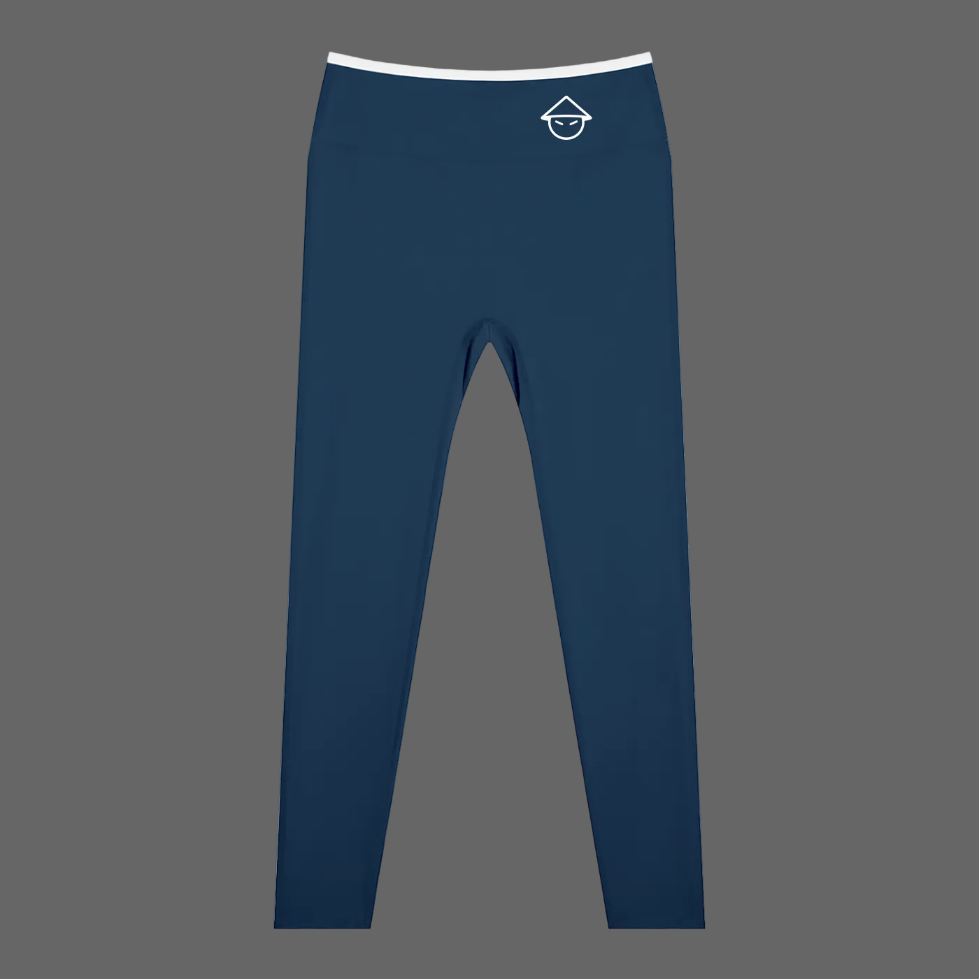 CHINO.S1K CAUGHT YOU LOOKING SRUNCH LEGGINGS - WHITE WAIST BAND