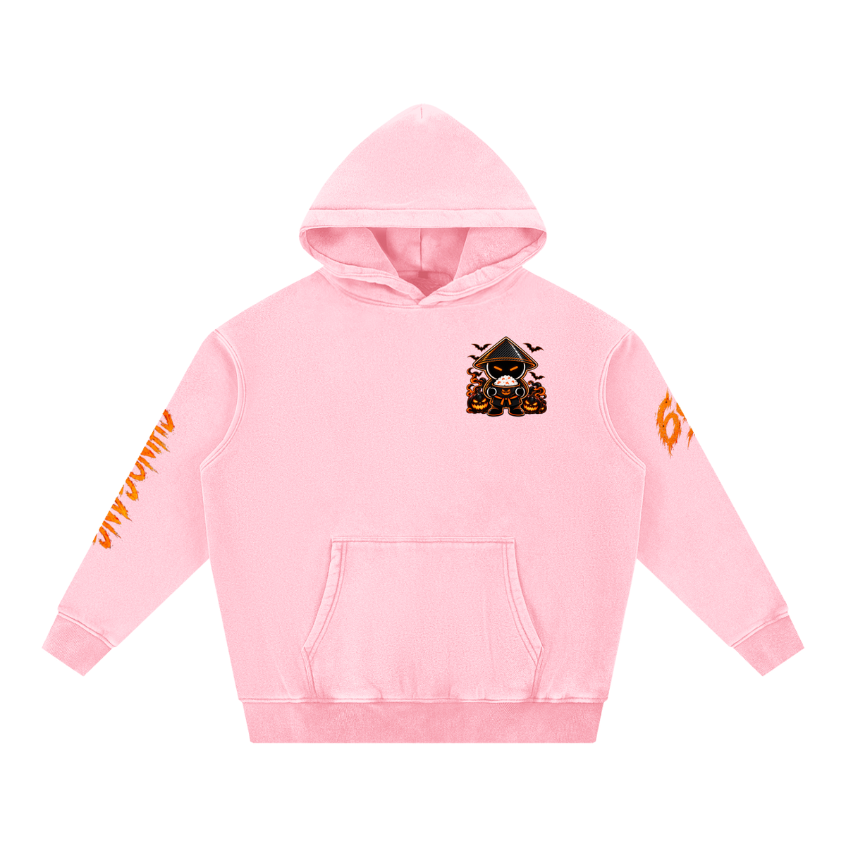 CHINOGANG WASHED OVERSIZED HOODIE - HALLOWEEN EDITION