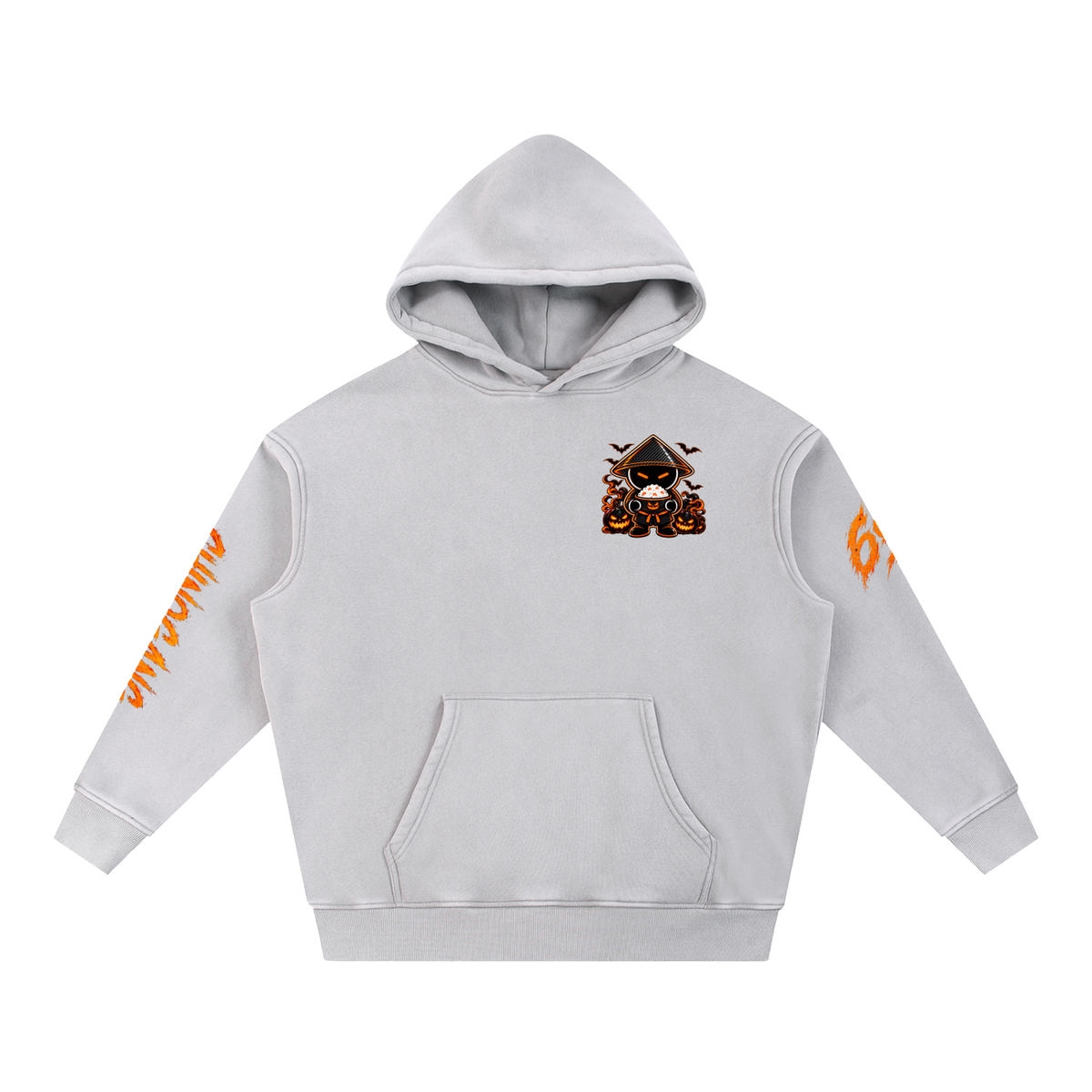 CHINOGANG WASHED OVERSIZED HOODIE - HALLOWEEN EDITION