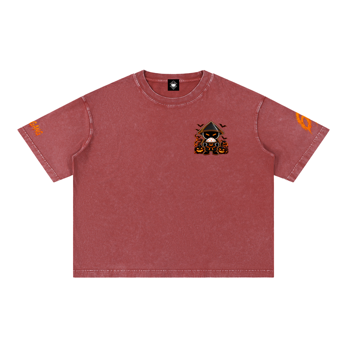 CHINOGANG BOXY WASHED TEE - HALLOWEEN EDITION