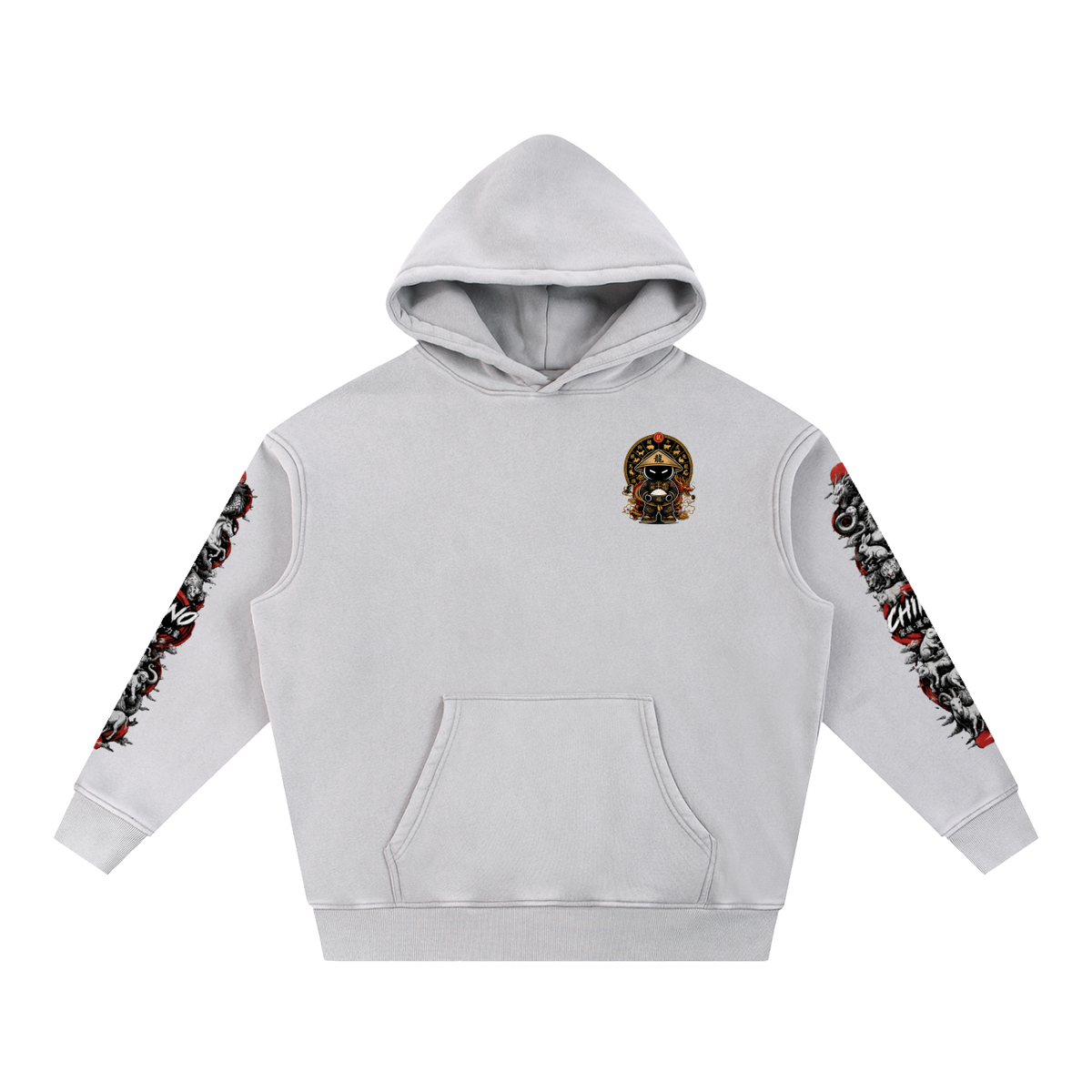 CHINO'S CHINESE ZODIAC WASHED HOODIE
