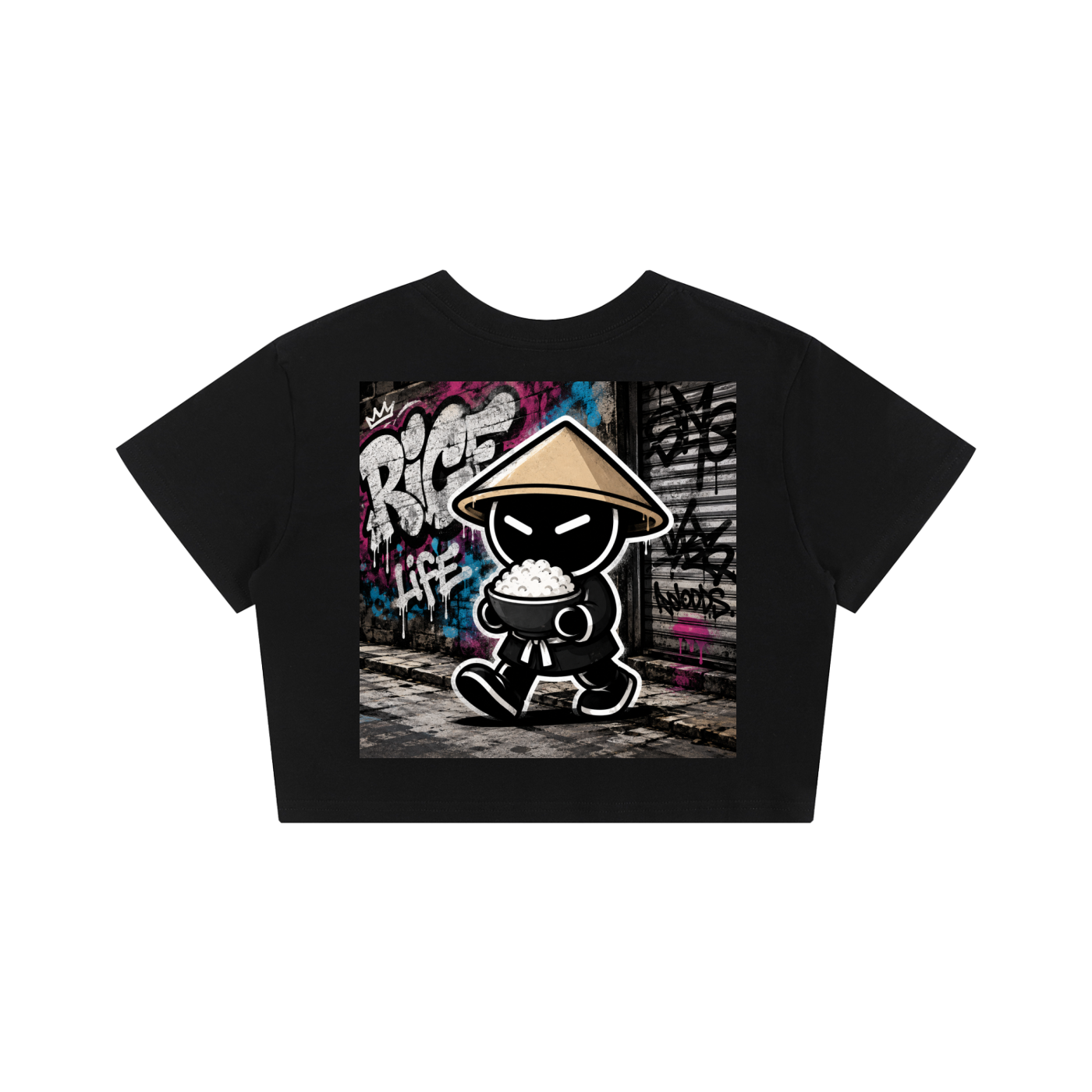 CHINO.S1K Crop Top - Rice Life