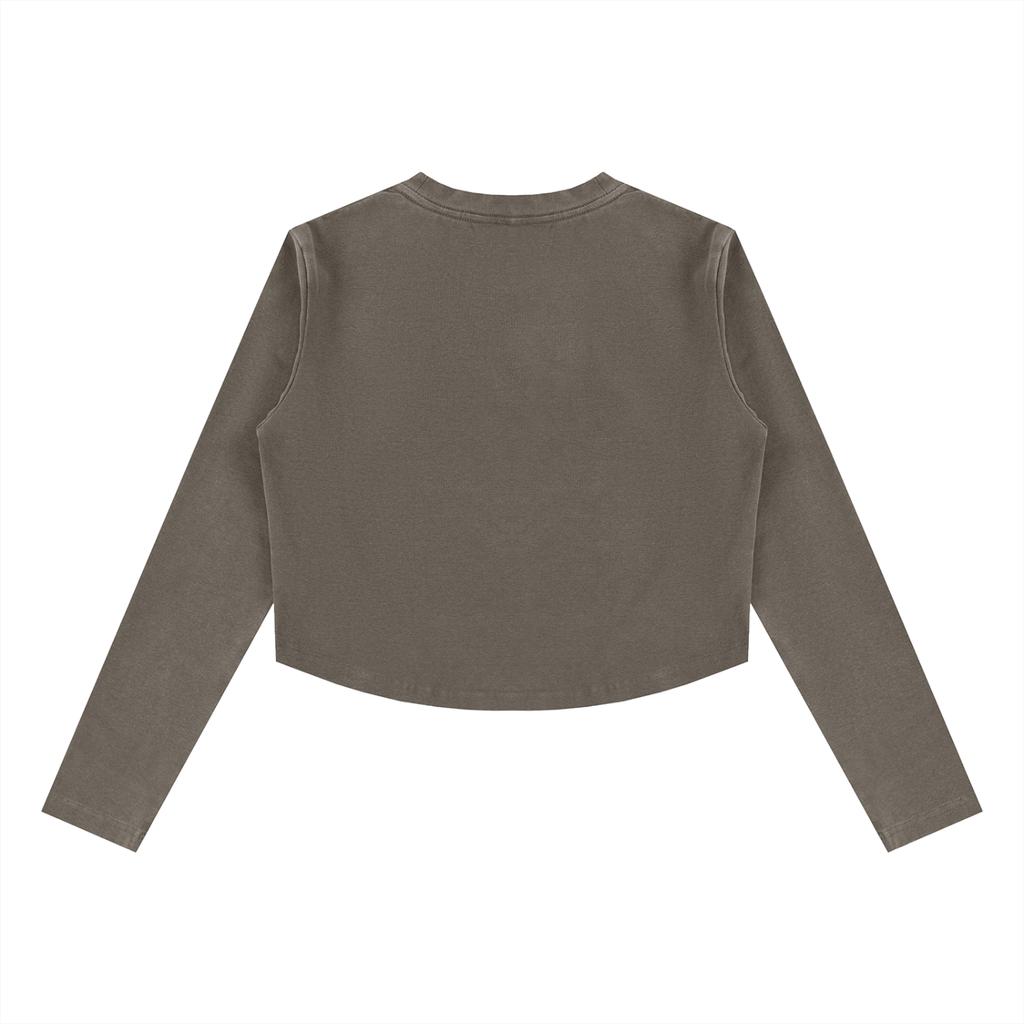 WOMEN'S CHINOGANG WASHED SLIM LONG SLEEVE