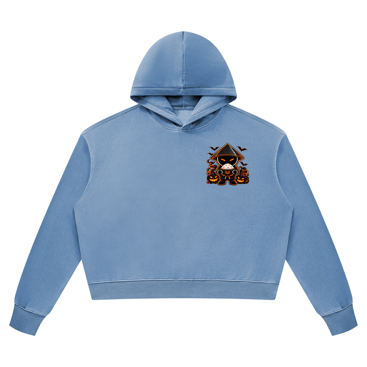 CHINOGANG WOMENS WASHED HOODIE - HALLOWEEN EDITION