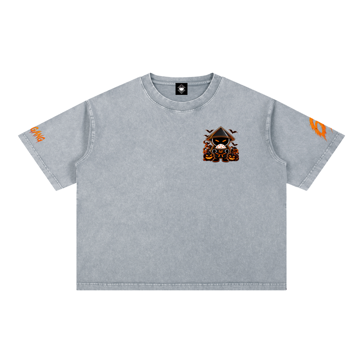 CHINOGANG BOXY WASHED TEE - HALLOWEEN EDITION