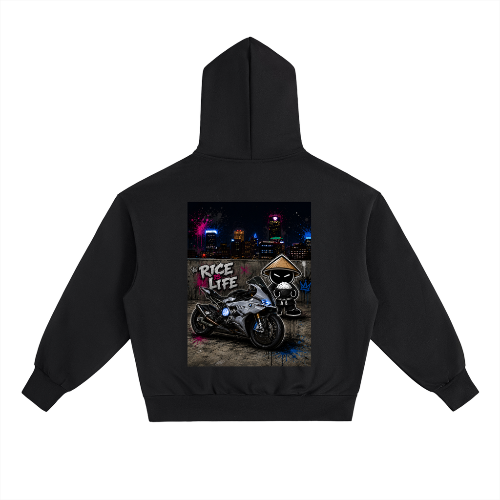 CHINO.S1K RICE IS LIFE HOODIE