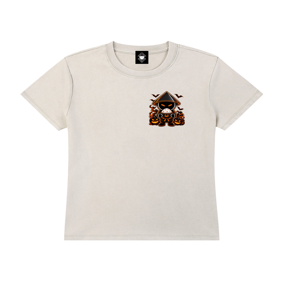 CHINOGANG WOMENS WASHED TEE - HALLOWEEN EDITION