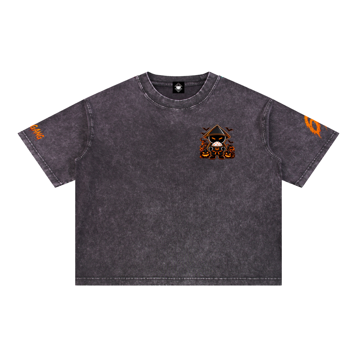CHINOGANG BOXY WASHED TEE - HALLOWEEN EDITION