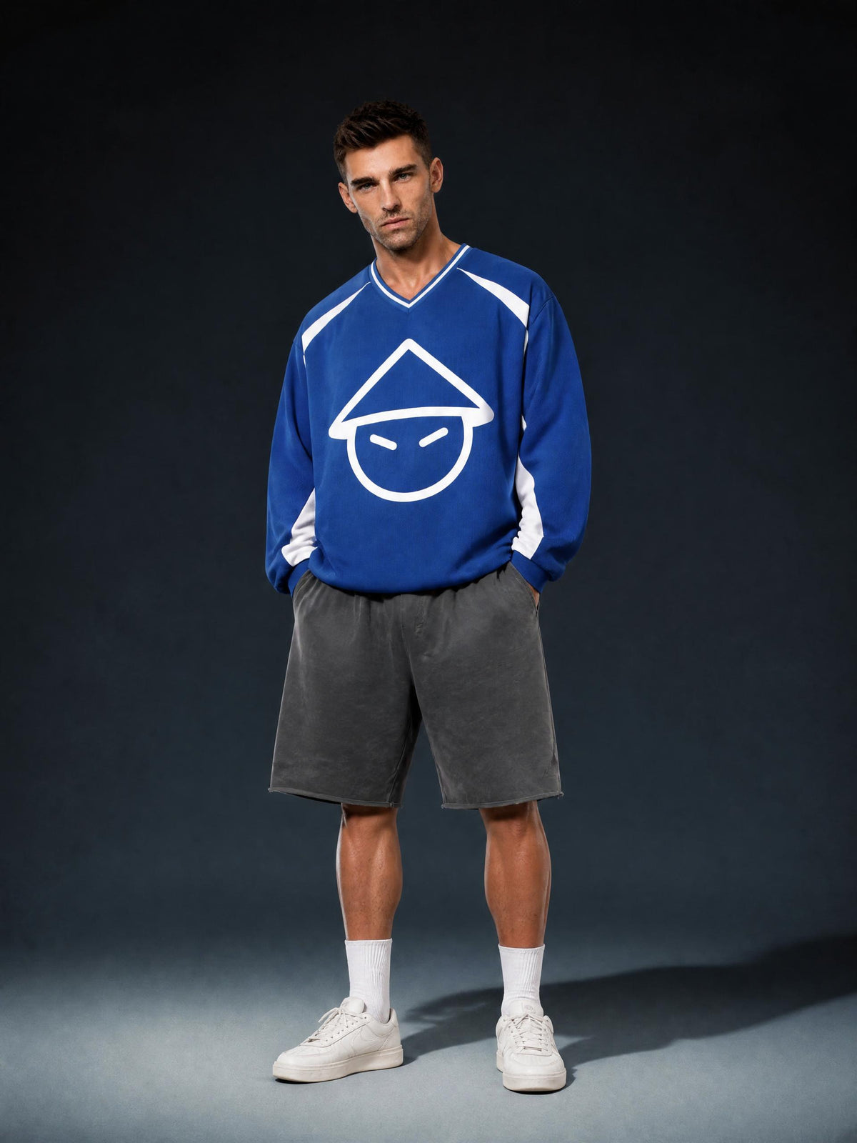 CHINOGANG "BALANCE IN LIFE" V NECK JERSEY