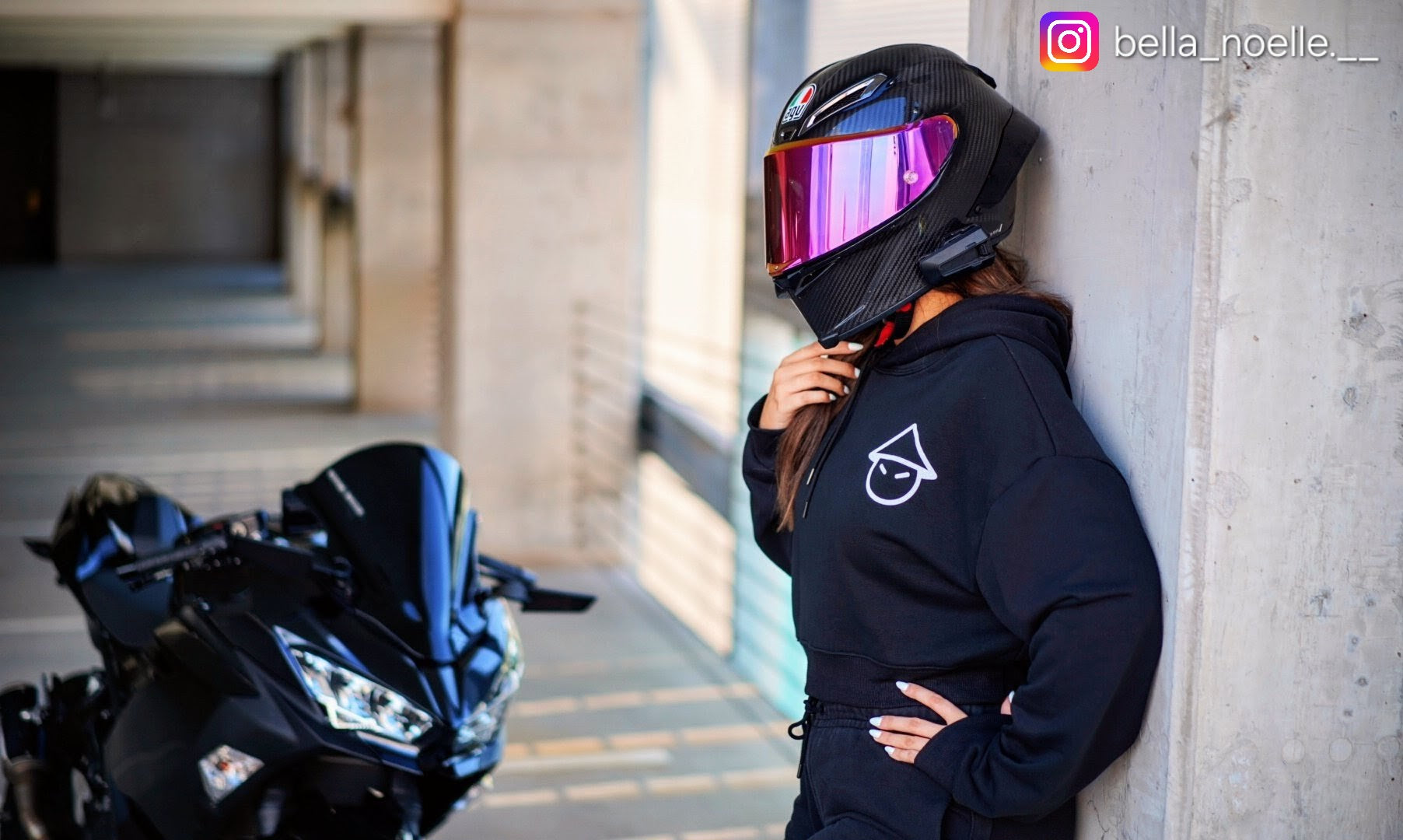 CHINO.S1K CROPPED HOODIE